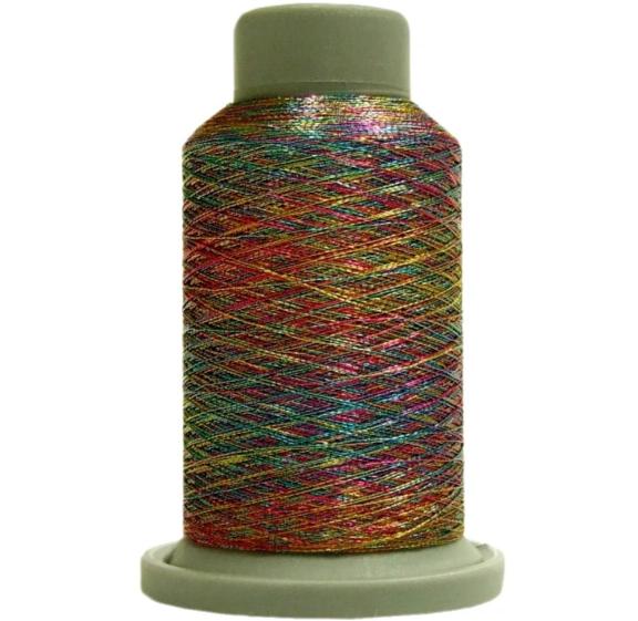 G Listen Thread Variegated Metallic Embroidery Thread — AllStitch Embroidery Supplies