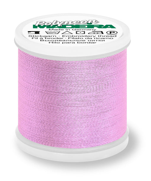 Madeira Polyneon 40 | Machine Embroidery Thread | 440 Yards | 9845-1921 | Bright Pink