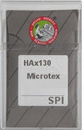 Organ HAX130SPI | Flat-Sided Shank | Regular Eye | Sharp Point | Home Embroidery Needle | Microtex | 100/bx