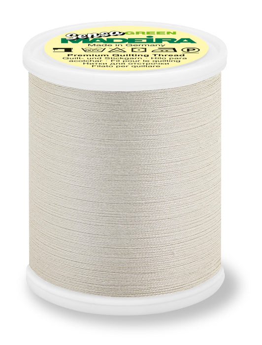 Madeira Sensa Green 40 | Quilting and Machine Embroidery Thread | 1100 Yards | 9390-060 | Oyster