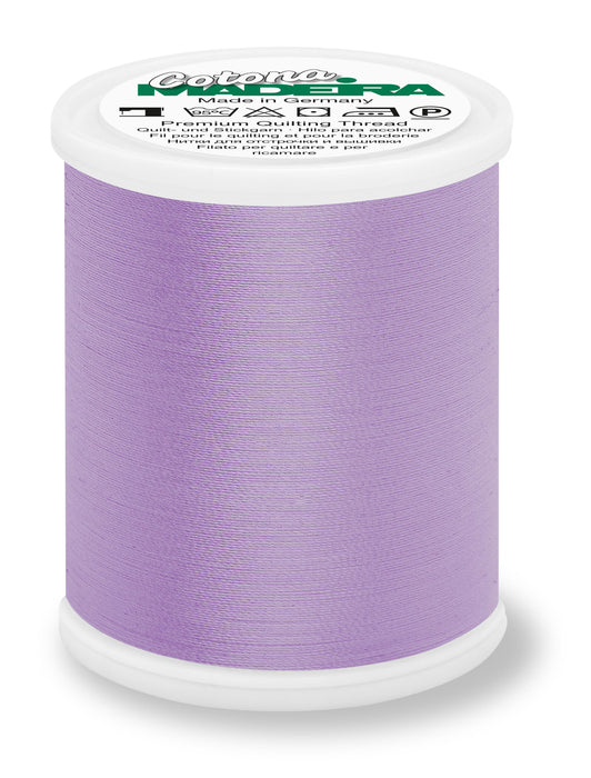 Madeira Cotona 50 | Cotton Machine Quilting & Embroidery Thread | 1100 Yards | 9350-642 | Lavender