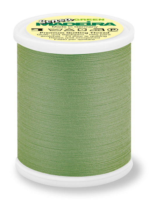 Madeira Sensa Green 40 | Quilting and Machine Embroidery Thread | 1100 Yards | 9390-106 | Olive