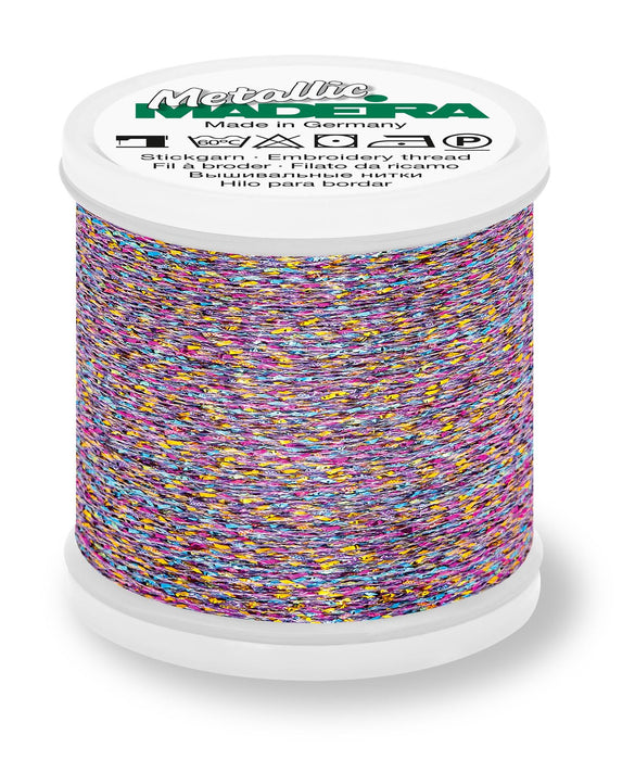 Madeira Sparkling Metallic 40 | Machine Embroidery Thread | 220 Yards | 9842-280 | Twilight
