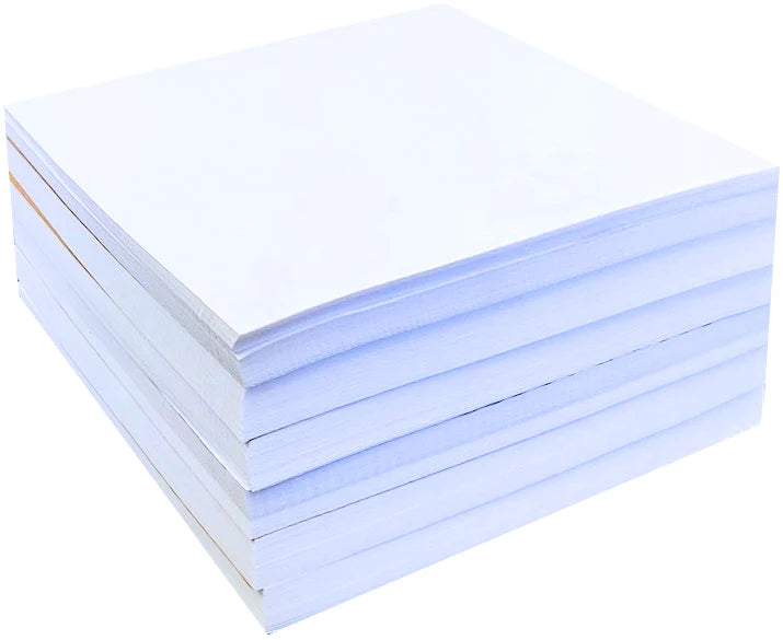 RipStitch Soft TW2.0 Tear/Wash Away 2.0 oz. Backing Pre-Cut Sheets - White  - 125 Count