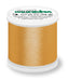 Madeira Rayon 40 | Machine Embroidery Thread | 220 Yards | 9840-1025 | Mine Gold