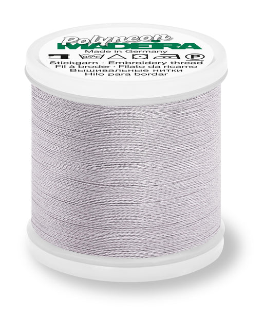 Madeira Polyneon 40 | Machine Embroidery Thread | 440 Yards | 9845-1886 | Chrome