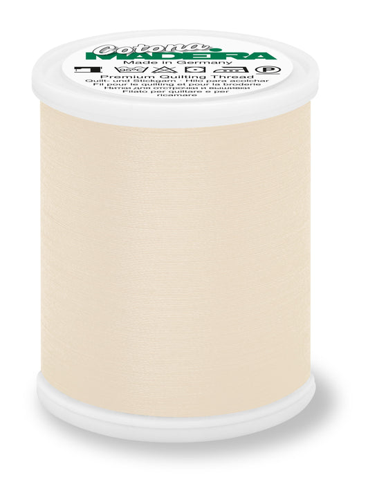 Madeira Cotona 50 | Cotton Machine Quilting & Embroidery Thread | 1100 Yards | 9350-733 | Wheat