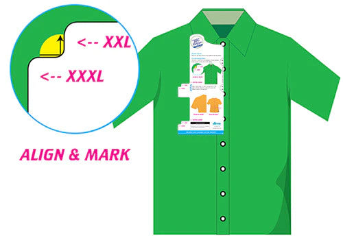 Embroiderer's Big Helper - Placement Tool For XL-XXXL