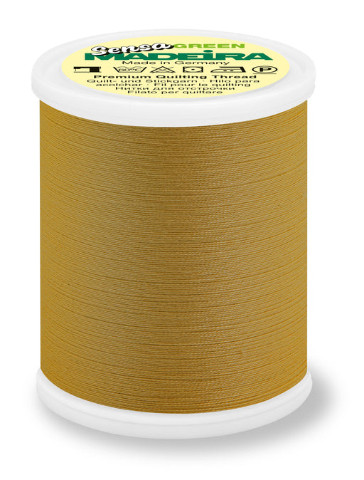 Madeira Sensa Green 40 | Quilting and Machine Embroidery Thread | 1100 Yards | 9390-192 | Curry
