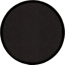 Round Patch Background Black Patches for Machine Embroidery — AllStitch Embroidery Supplies