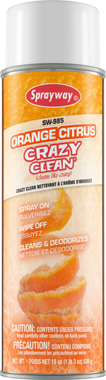 Sprayway 985 Orange Citrus Crazy Clean Spray