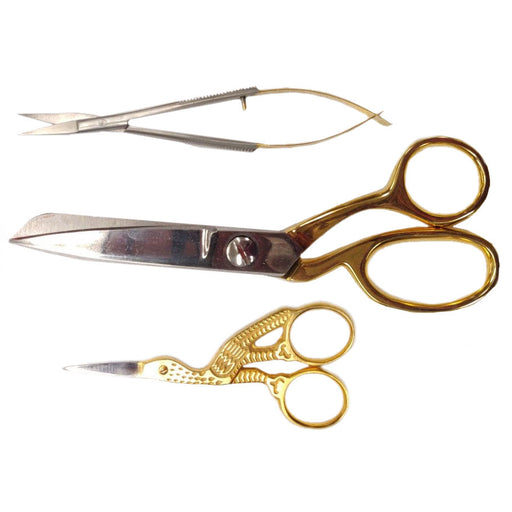 EXCEART 2 Sets Embroidery Scissors Knitting Scissors Stork Scissors U  Scissors Small Scissors for Sewing Bulk Yarn Sewing Clippers Dressmaker  Shear