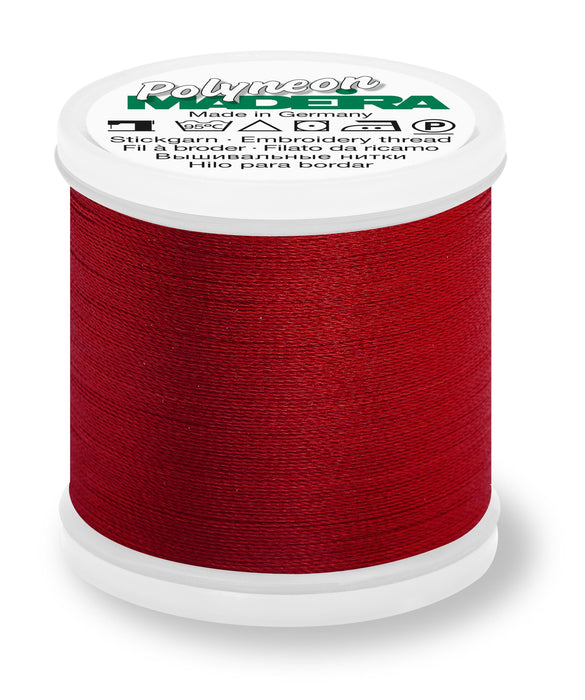 Madeira Polyneon 40 | Machine Embroidery Thread | 440 Yards | 9845-1781 | Foliage Rose