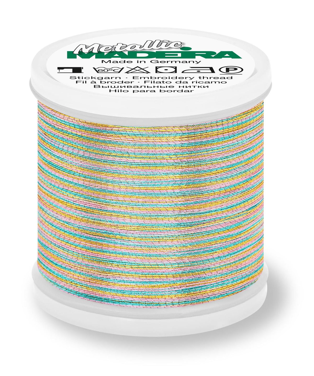 Madeira Thread Collection Madeira Brilliant Metallic 40 | Machine Embroidery Thread | 220 Yards ...