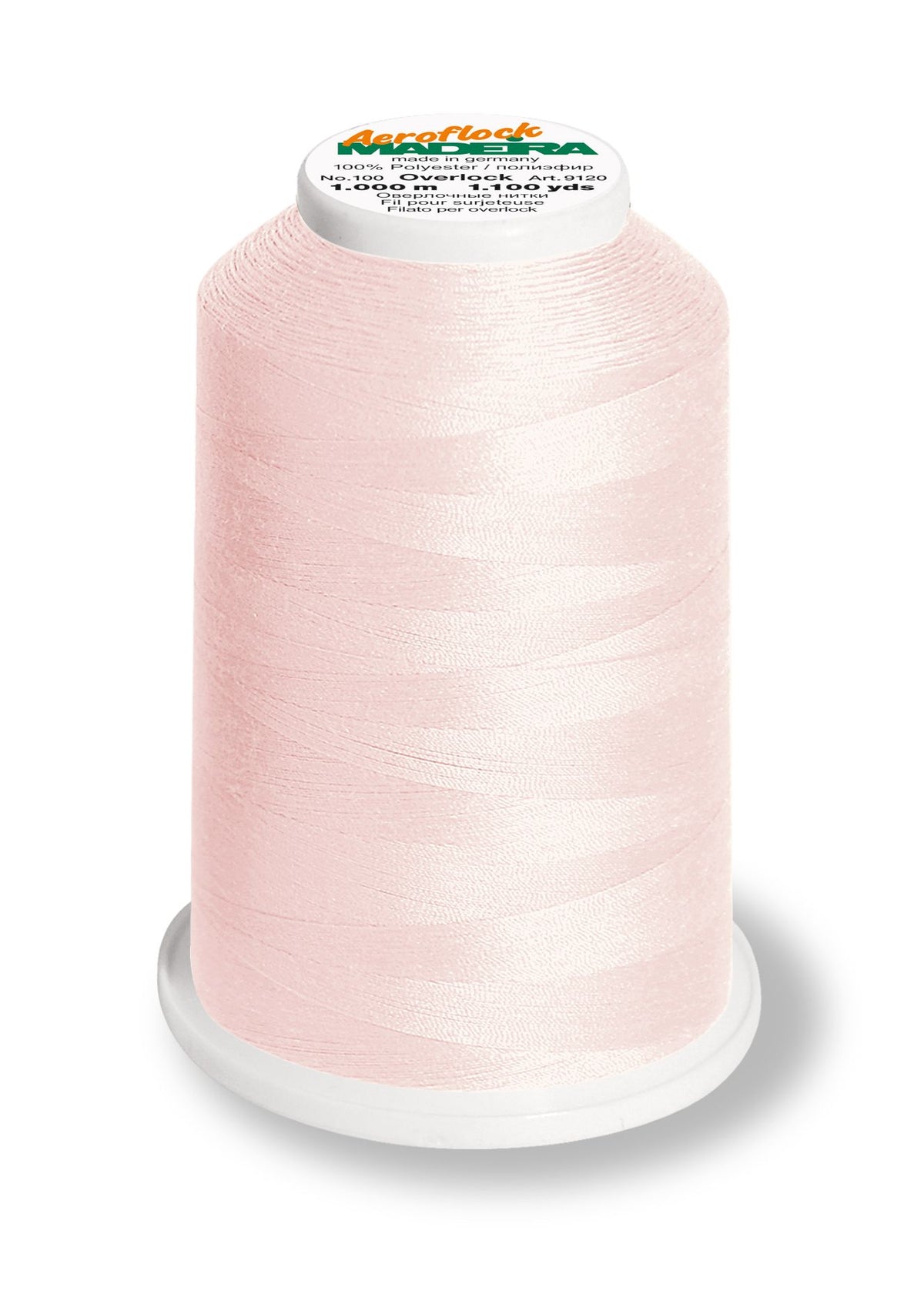 Madeira Thread Collection Madeira Aeroflock 100 | Thick Serger Thread | 1100 yards | 9120-9915 ...