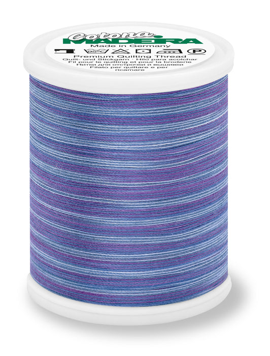 Madeira Cotona 50 | Cotton Machine Quilting & Embroidery Thread | Multicolor | 1100 Yards | 9350-508 | Blue Lagoon