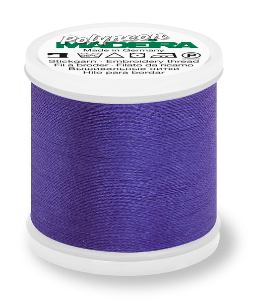 Madeira Polyneon 40 | Machine Embroidery Thread | 440 Yards | 9845-1930 | Blueberry