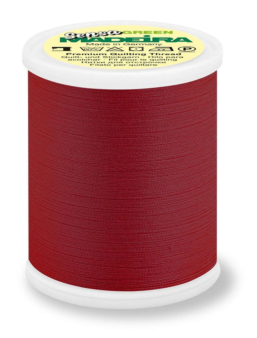 Madeira Sensa Green 40 | Quilting and Machine Embroidery Thread | 1100 Yards | 9390-384 | Burgundy