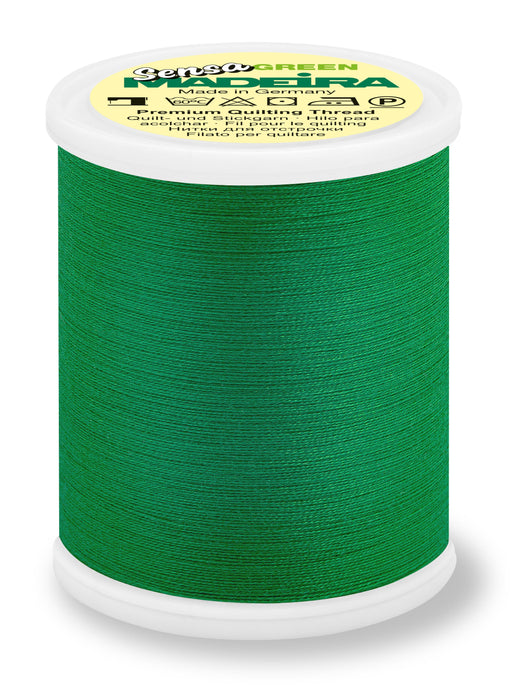 Madeira Sensa Green | Machine Embroidery Thread | 1100 Yards | 9390-250 | Christmas Green